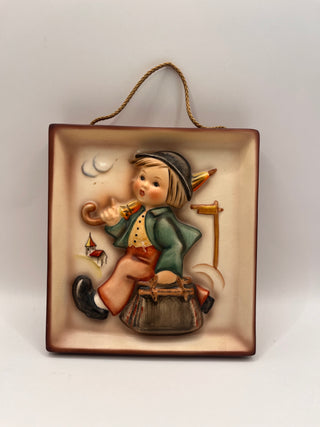 #3396 Hummel - Merry Wanderer - Wall Plaque