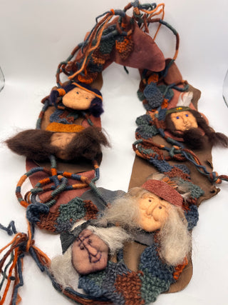 #3404 Original Fiber Art - Wearable