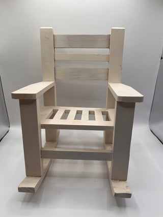 #3406 Rustic Doll Rocking Chair