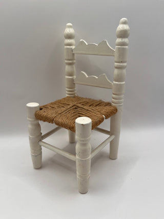 #3416 Vintage Doll Ladderback Chair