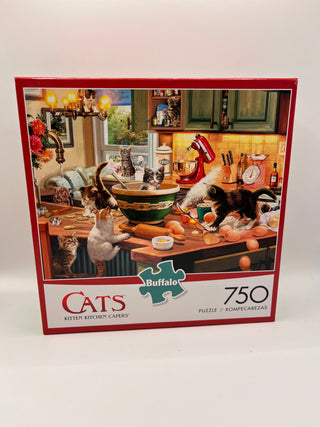 #3417 Jigsaw Puzzle 750 Piece Cats