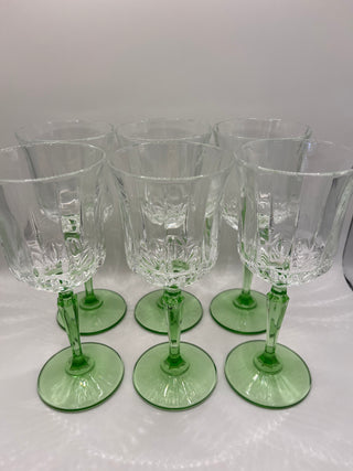 #3455 Glendale Crystal Wine Glasses