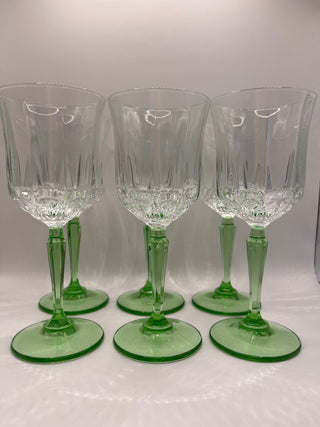 #3455 Glendale Crystal Wine Glasses