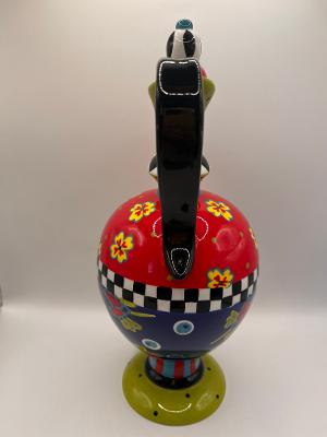 #3460 Whimsical Ceramic Oil Decanter-Cruet