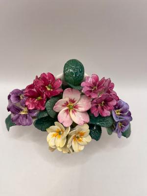 #3463 Porcelain Floral Bouquet