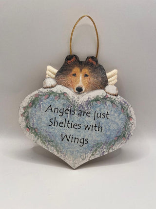 #3468 Sheltie Angel Sign