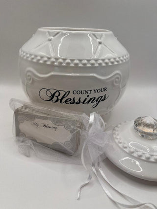 #3475 Count Your Blessing Jar & Cards