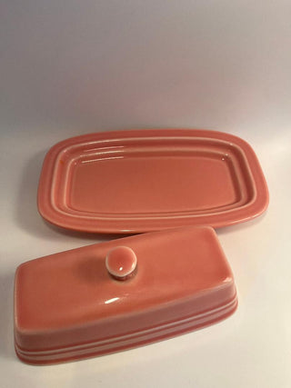 #3521 Fiesta Tableware Covered Butter Dish