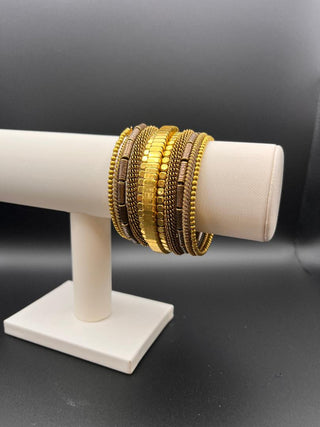 #3538 Spiral Wrap Cuff Bracelet
