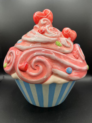 #3566 Giant Cupcake Cookie Jar