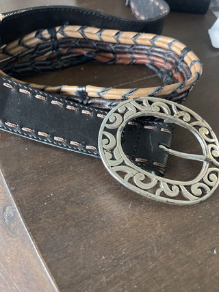 Brighton Tan Leather Belt RSV
