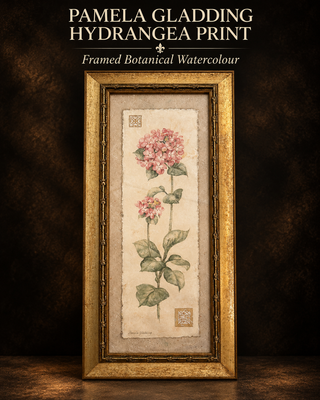 Pamela Gladding Framed Botanical Hydrangea Print