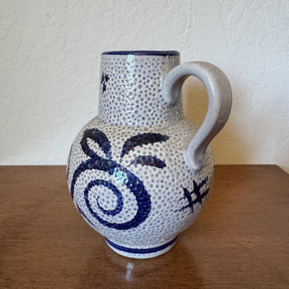 Vtg Scheurich West Germany Pottery Pitcher MTS|103089