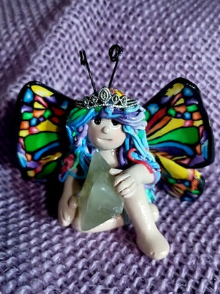 Butterfly stone goddess