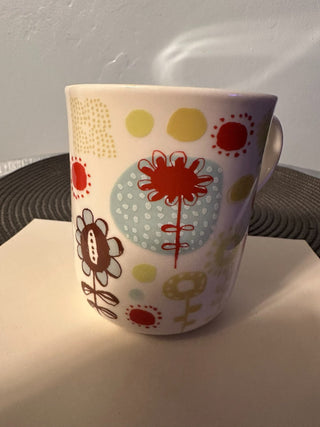 Mug Cup Starbucks 2009 Flower Dots MTS