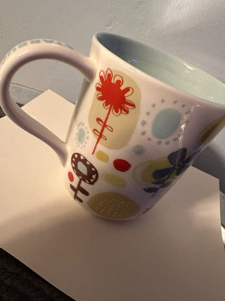 Mug Cup Starbucks 2009 Flower Dots MTS