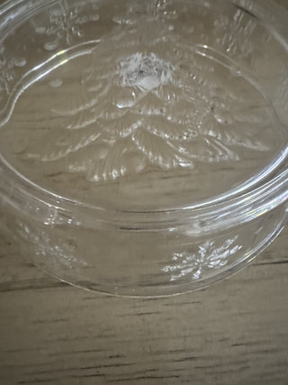 AJ - Crystal Round Christmas Tree Bowl MTS|129174