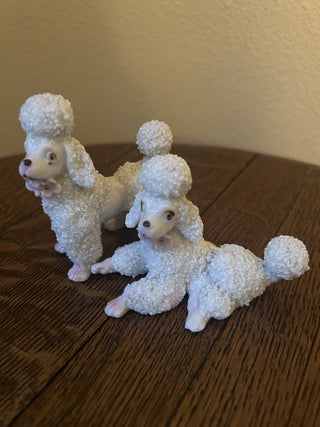 Poodle Figurines, Set of 2  MTS|69618