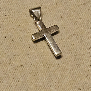.925 inlaid multi stone cross pendant