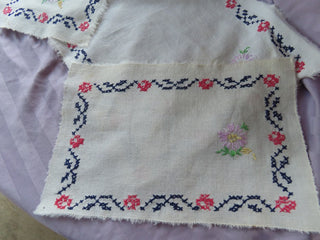 Embordered placemats & table runner set of 3 MTS|104565