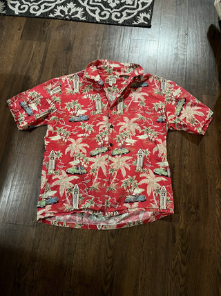 Men's Vintage Hilo Hattie Original Hawaiian Shirt Size XL RCD