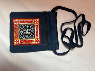 Cross-stitch Phone/Passport Holder Bag|112515