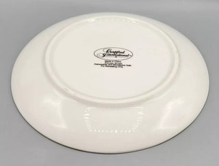 #62 VV Certified International Susan Winget BunnyTales Easter Bunny Rabbit Plate egg back pack MTS|60561