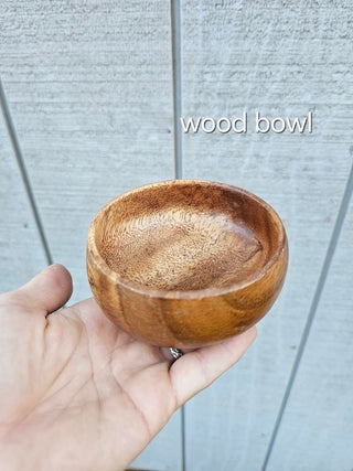 Small wood bowl 0SW RSV