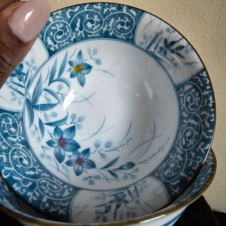 NEW - Vtg Misty Rose - Small China Bowl (Set of 2)