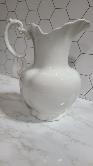 Antique Homer Laughlin Large Water Pitcher|77243