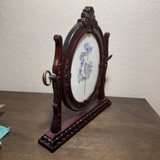 Pressed Botanical Art in Vintage Faux Wood Frame MTS|88863