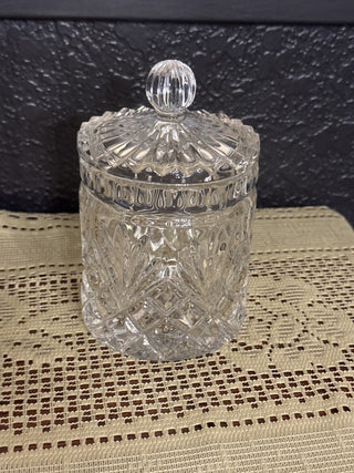 Gorham Cherrywood Crystal Candy dish with lid - RCD|84947