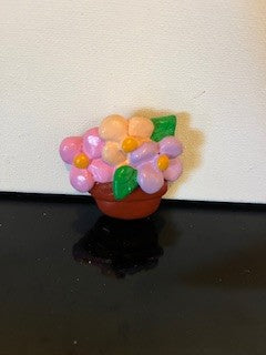 #2735 Flower Basket Magnet