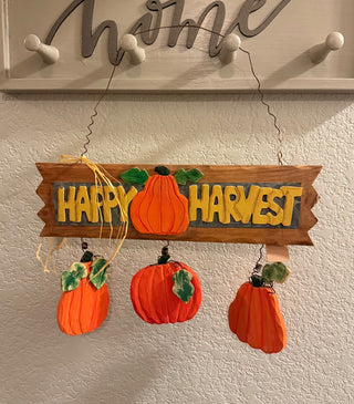 Happy Harvest Door Sign RSV|127797