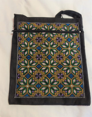 Cross-stitch Medium Purse With Strap|112596