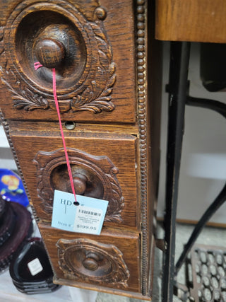 Antique Sewing Machine and Cabinet|96360