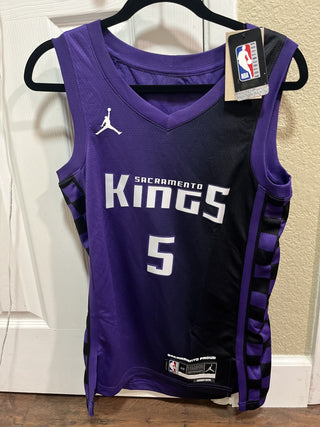 NEW Men's Sz Small King's Fox Jersey #5 Nike Authentic NBA Apparel RCD|117313