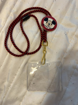 JP Disney Cast Member Exclusive Mickey Mouse Club Bolo Lanyard