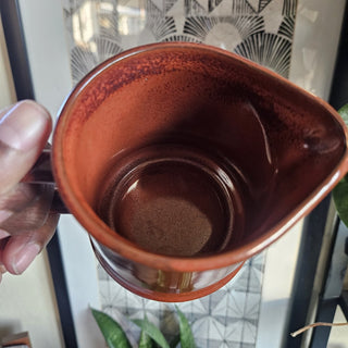 Vintage Haniwa Stone Pitcher by Ranmaru (BRI) - MTS|48216