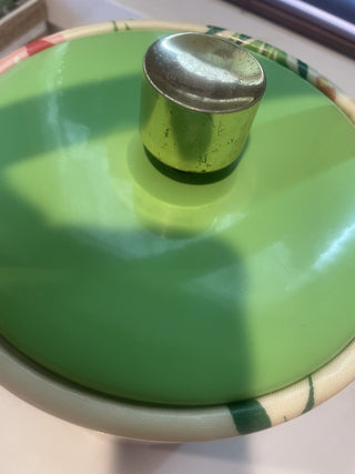 Vintage Vinyl Spring Flower Ice Bucket-RSV|80447