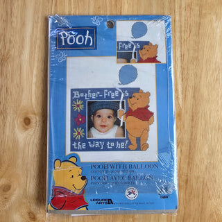 Pooh with Balloon - Cross Stitch Kit
