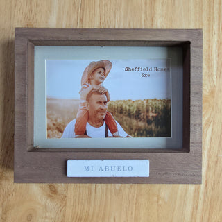NEW - Mi Abuelo - Wooden Picture Frame (4x6)