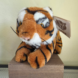 NEW - 90's Vintage Tiger Stuffed Animal