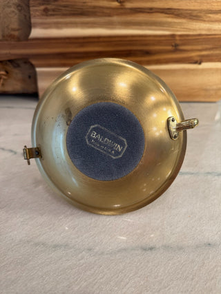 Baldwin Nautical taper swivel candlestick Brass|107144