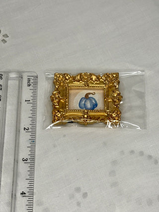 Original Watercolor Blue Pumpkin Mini RSV