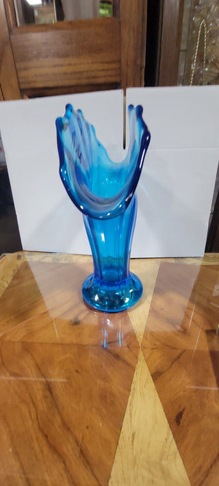 Large Blue Vase Signed Rcd|82721