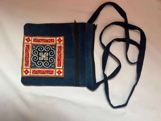 Cross-stitch Phone/Passport Holder Bag|112514