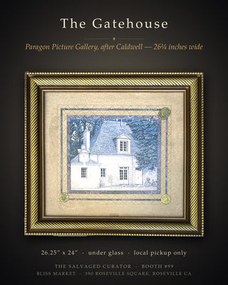 Paragon Picture Gallery "The Gatehouse" by Caldwell - Framed Art Print