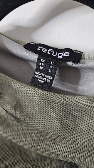 Women's - Green Mesh Dress (L) (BRI) - MTS|143952