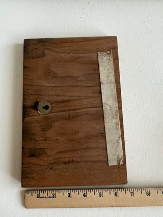 Copper etched landscape plaque Martius|75566